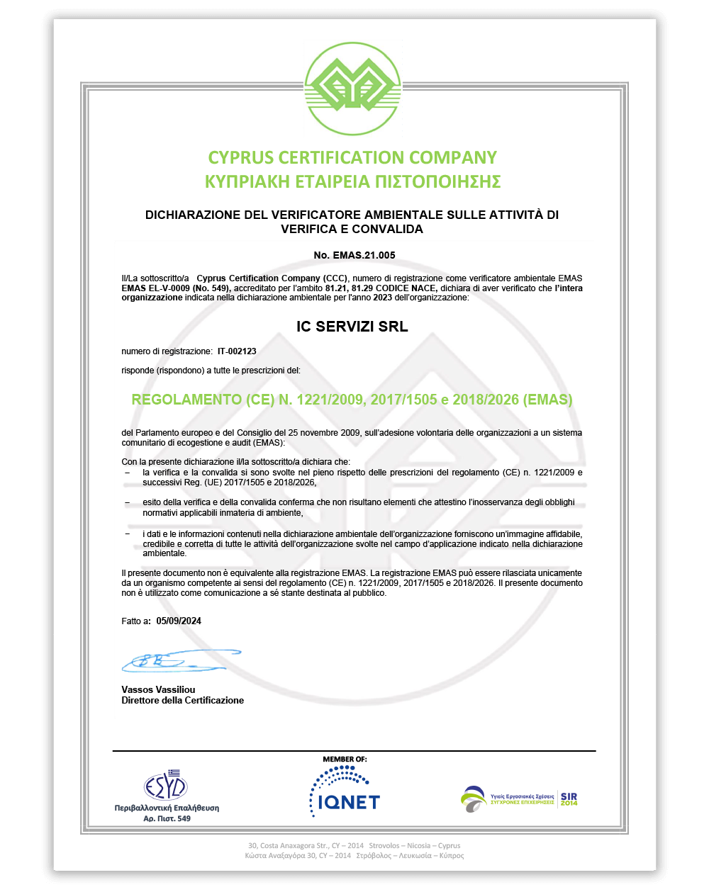 ISO 14001